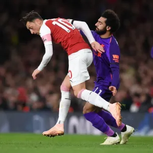 Clash of Talents: Salah vs. Özil - Arsenal vs. Liverpool, Premier League 2018-19 Clash of Talents: Salah vs. Özil - Arsenal vs. Liverpool, Premier League 2018-19