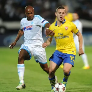Clash of Talents: Wilshere vs. Ayew - Marseille vs. Arsenal, UEFA Champions League, 2013 Clash of Talents: Wilshere vs. Ayew - Marseille vs. Arsenal, UEFA Champions League, 2013