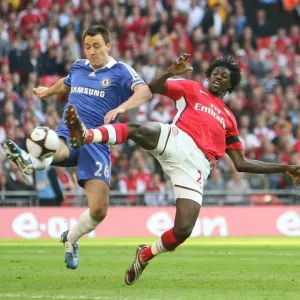 Clash of Titans: Adebayor vs. Terry - Arsenal vs. Chelsea FA Cup Semi-Final Showdown (2009) Clash of Titans: Adebayor vs. Terry - Arsenal vs. Chelsea FA Cup Semi-Final Showdown (2009)