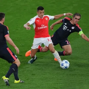 Clash of Titans: Arsenal FC vs. FC Bayern Munich - The Battle at Emirates, 2015/16 UEFA Champions League Clash of Titans: Arsenal FC vs. FC Bayern Munich - The Battle at Emirates, 2015/16 UEFA Champions League