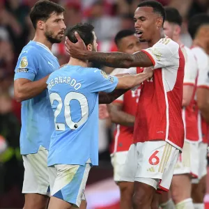 Clash of Titans: Arsenal vs Manchester City - The Battle for Premier League Supremacy (2023-24) Clash of Titans: Arsenal vs Manchester City - The Battle for Premier League Supremacy (2023-24)