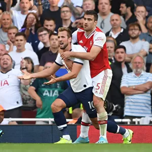 Clash of Titans: Arsenal's Sokratis vs. Tottenham's Harry Kane - Premier League Showdown