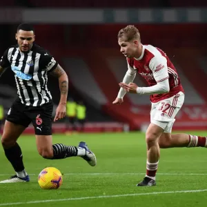 Clash of the Titans: Emile Smith Rowe vs Jamaal Lascelles - Arsenal vs Newcastle United, Premier League 2020-21 (Empty Emirates Stadium)