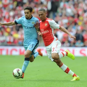 Clash of Titans: Gibbs vs Navas - Arsenal vs Manchester City FA Community Shield Showdown Clash of Titans: Gibbs vs Navas - Arsenal vs Manchester City FA Community Shield Showdown