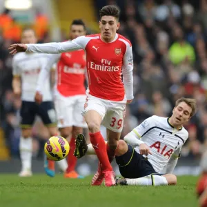 Clash of Titans: Hector Bellerin vs. Christian Eriksen - Tottenham vs. Arsenal, Premier League 2014-15 Clash of Titans: Hector Bellerin vs. Christian Eriksen - Tottenham vs. Arsenal, Premier League 2014-15