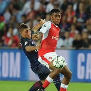 Clash of Titans: Iwobi vs. Verratti - Paris Saint-Germain vs. Arsenal FC, UEFA Champions League