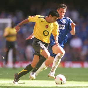 Clash of Titans: Jose Reyes vs. Asier Del Horno - Arsenal vs. Chelsea FA Community Shield Showdown, 2005