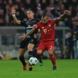 Clash of Titans: Kieran Gibbs vs Arturo Vidal - Battle at the Allianz Arena Clash of Titans: Kieran Gibbs vs Arturo Vidal - Battle at the Allianz Arena