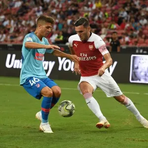 Clash of Titans: Lucas Perez vs. Oscar Pinchi - Arsenal vs. Atletico Madrid, International Champions Cup 2018