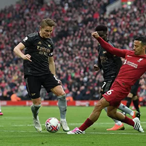 Clash of Titans: Martin Odegaard vs. Thiago Alcantara - Liverpool vs. Arsenal, Premier League 2022-23