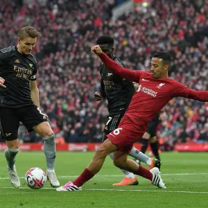 Clash of Titans: Martin Odegaard vs. Thiago Alcantara - Liverpool vs. Arsenal, Premier League 2022-23 Clash of Titans: Martin Odegaard vs. Thiago Alcantara - Liverpool vs. Arsenal, Premier League 2022-23