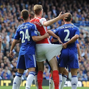 Clash of Titans: Mertesacker vs. Cahill & Ivanovic - Chelsea vs. Arsenal, Premier League 2014-15
