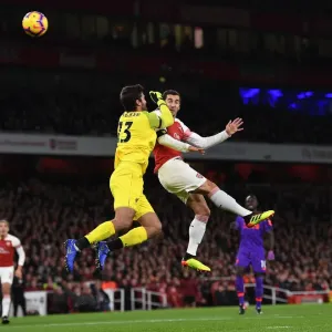 Clash of Titans: Mkhitaryan vs Alisson - Arsenal vs Liverpool, Premier League 2018-19 Clash of Titans: Mkhitaryan vs Alisson - Arsenal vs Liverpool, Premier League 2018-19
