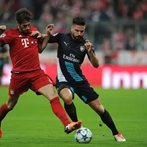 Clash of Titans: Olivier Giroud vs. Javi Martinez - A Battle for Supremacy in the UEFA Champions League