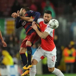 Season 2015-16 Prints: Barcelona v Arsenal 2015-16