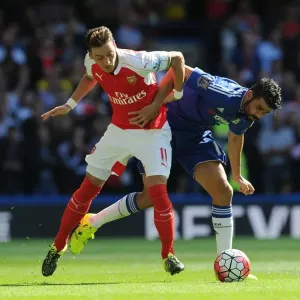 Clash of Titans: Ozil vs Costa - Premier League Showdown Clash of Titans: Ozil vs Costa - Premier League Showdown