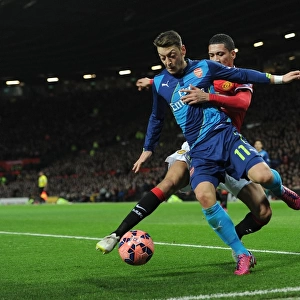 Clash of Titans: Ozil vs. Smalling - Manchester United vs. Arsenal FA Cup Quarterfinal