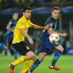 Clash of Titans: Ramsey vs. Sokratis - Borussia Dortmund vs. Arsenal, UEFA Champions League