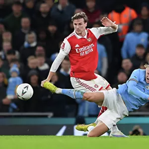 Clash of Titans: Rob Holding vs Erling Haaland - Manchester City vs Arsenal, Emirates FA Cup Fourth Round