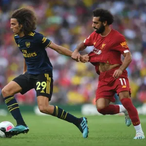 Clash of Titans: Salah vs. Guendouzi - Liverpool vs. Arsenal, Premier League 2019-20 Clash of Titans: Salah vs. Guendouzi - Liverpool vs. Arsenal, Premier League 2019-20