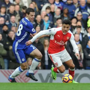 Clash of Titans: Sanchez vs Azpilicueta - Chelsea vs Arsenal, Premier League 2016-17