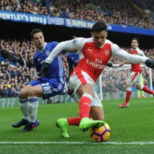 Clash of Titans: Sanchez vs Azpilicueta - Premier League Rivalry (Chelsea vs Arsenal 2016-17)