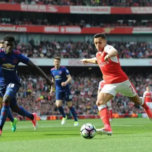 Clash of Titans: Sanchez vs Tuanzebe - Arsenal vs Manchester United, Premier League 2016-17 Clash of Titans: Sanchez vs Tuanzebe - Arsenal vs Manchester United, Premier League 2016-17