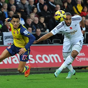 Clash of Titans: Sanchez vs. Williams - Swansea v Arsenal, 2014-15 Premier League