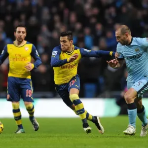 Clash of Titans: Sanchez vs. Zabaleta - Manchester City vs. Arsenal, Premier League
