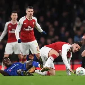 Clash of Titans: Sead Kolasinac vs. Antonio Rudiger - Arsenal v Chelsea Carabao Cup Semi-Final Clash of Titans: Sead Kolasinac vs. Antonio Rudiger - Arsenal v Chelsea Carabao Cup Semi-Final