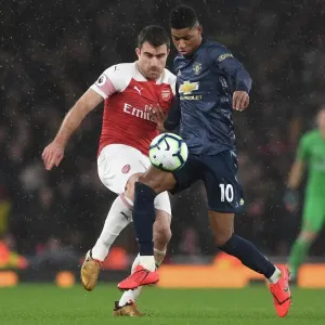 Prints of Season 2018-19 Prints: Arsenal v Manchester United 2018-19