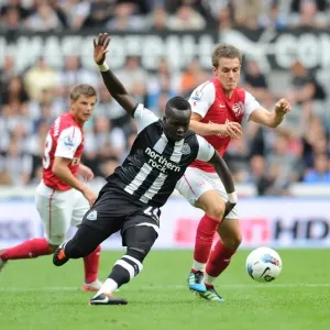 Clash of Titans: Tiote vs. Ramsey - Newcastle United vs. Arsenal, Premier League 2011 Clash of Titans: Tiote vs. Ramsey - Newcastle United vs. Arsenal, Premier League 2011