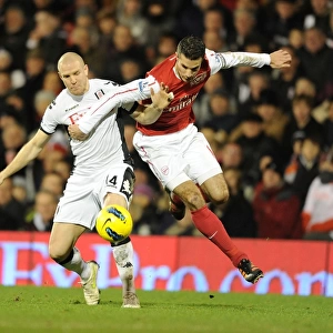 Clash of Titans: Van Persie vs. Senderos - A Battle for the Premier League: Fulham vs. Arsenal, 2012