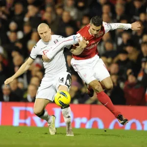 Clash of Titans: Van Persie vs. Senderos - A Battle for the Premier League: Fulham vs. Arsenal, 2012