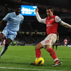 Clash of Titans: Van Persie vs. Toure - Manchester City vs. Arsenal, 2011-12 Premier League