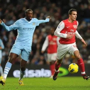 Clash of Titans: Van Persie vs. Yaya Toure - Manchester City vs. Arsenal, Premier League, 2011-12