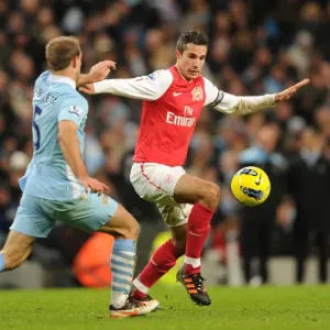 Clash of Titans: Van Persie vs. Zabaleta - Manchester City vs. Arsenal, 2011-12 Premier League
