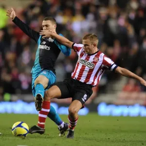 Clash of Titans: Vermaelen vs. Cattermole - Sunderland vs. Arsenal, FA Cup 2011-12