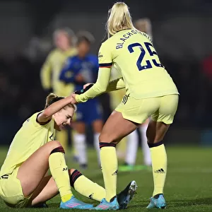 Clash of Titans: Vivianne Miedema and Stina Blackstenius Battle in Chelsea Women vs Arsenal Women FA WSL Match