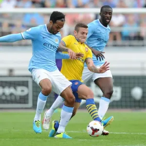 Clash of Titans: Wilshere vs. Toure & Lescott - Arsenal vs. Manchester City Pre-Season 2013-14 Clash of Titans: Wilshere vs. Toure & Lescott - Arsenal vs. Manchester City Pre-Season 2013-14