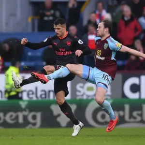 Clash of Titans: Xhaka vs Barnes in Burnley's Battle Against Arsenal Clash of Titans: Xhaka vs Barnes in Burnley's Battle Against Arsenal