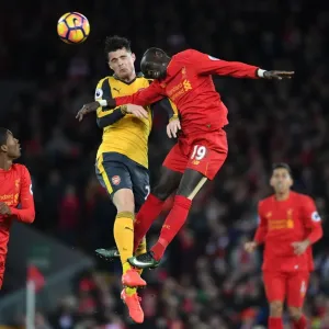 Clash of Titans: Xhaka vs. Mane - Liverpool vs. Arsenal, Premier League 2016-17 Clash of Titans: Xhaka vs. Mane - Liverpool vs. Arsenal, Premier League 2016-17