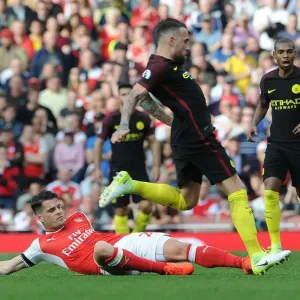 Prints of Season 2016-17 Prints: Arsenal v Manchester City 2016-17