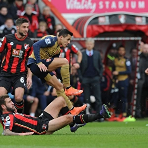 Clash at The Vitality: Alexis Sanchez vs. Steve Cook - Bournemouth vs. Arsenal in Premier League Football