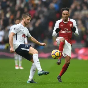 Clash at Wembley: Aubameyang vs. Dier - A Premier League Rivalry Ignites: Arsenal vs. Tottenham, 2017-18 Clash at Wembley: Aubameyang vs. Dier - A Premier League Rivalry Ignites: Arsenal vs. Tottenham, 2017-18