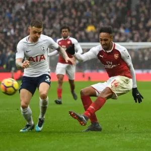 Clash at Wembley: Aubameyang vs Trippier in the Premier League Battle between Tottenham and Arsenal Clash at Wembley: Aubameyang vs Trippier in the Premier League Battle between Tottenham and Arsenal
