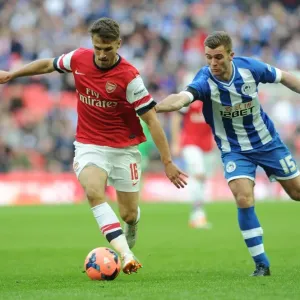 Clash at Wembley: Ramsey vs. McManaman - Arsenal vs. Wigan Athletic, FA Cup Semi-Final Clash at Wembley: Ramsey vs. McManaman - Arsenal vs. Wigan Athletic, FA Cup Semi-Final