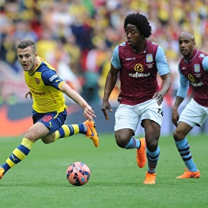 Clash at Wembley: Wilshere vs. Sanchez - Arsenal vs. Aston Villa FA Cup Final Showdown (2015)
