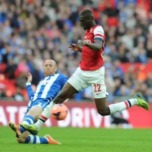 Clash at Wembley: Yaya Sanogo vs. Stephen Crainey - FA Cup Semi-Final Showdown Clash at Wembley: Yaya Sanogo vs. Stephen Crainey - FA Cup Semi-Final Showdown