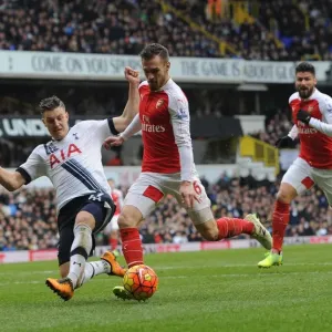 Clash at White Hart Lane: Ramsey vs. Wimmer - A Football Battle